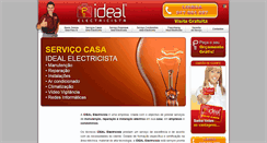 Desktop Screenshot of idealelectricista.pt